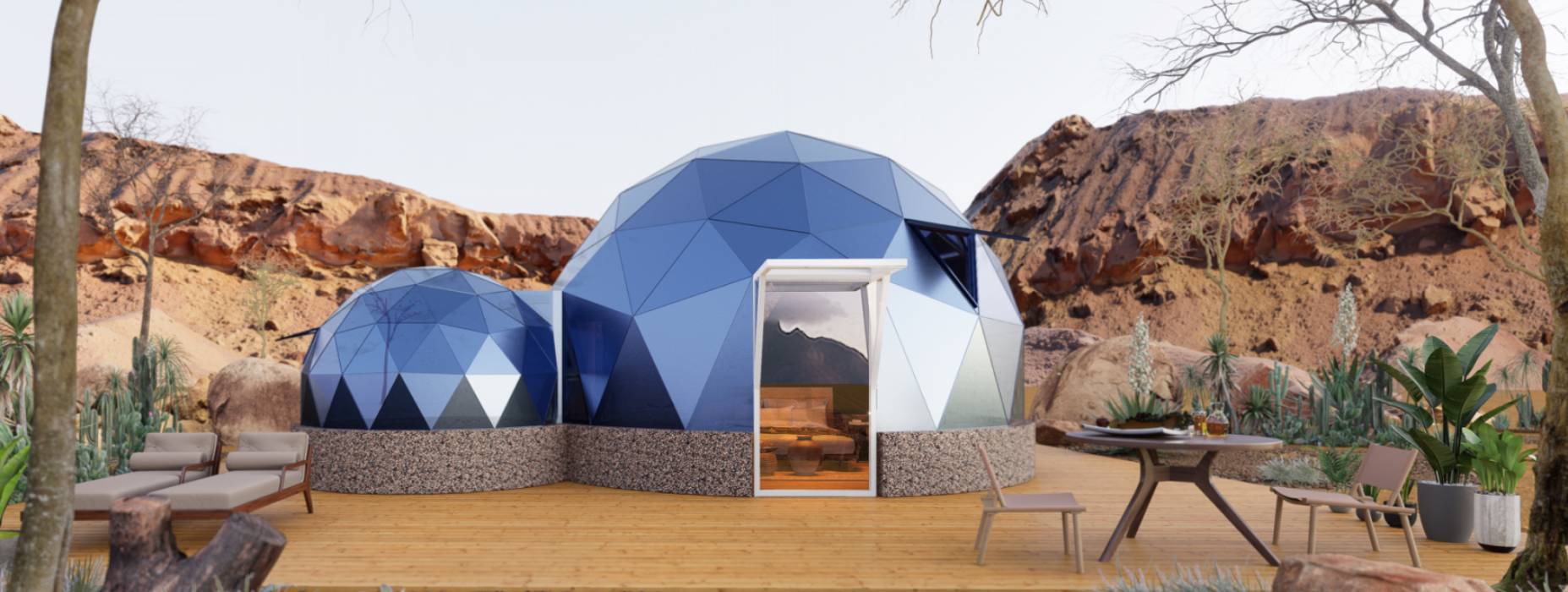 都兰县球形智能光伏玻璃星空房